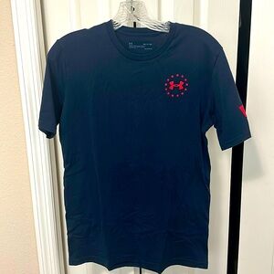 Underarmour | Freedom navy blue tee - heat gear